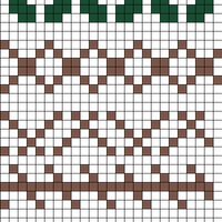 Yule plant borders