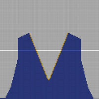 cable sweater vest (front)