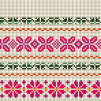 Copy of fair isle flowers