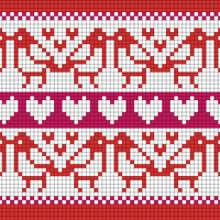 Copy of Valentine blanket square
