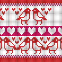 Copy of Valentine blanket square