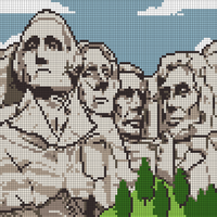 Mount Rushmore Tapestry