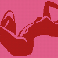 pink and red