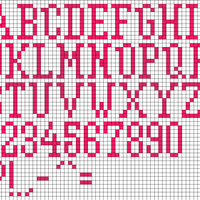 serif alphabet