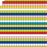 striped  hat MAX Purl-Umschlag