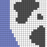 Cow Scarf Pattern