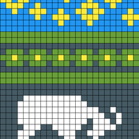 Grey GOAT with decreases