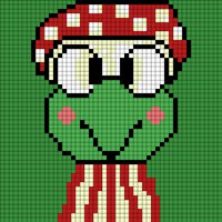 Frog sweater vest