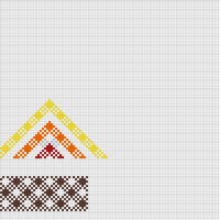 Check shawl  draft
