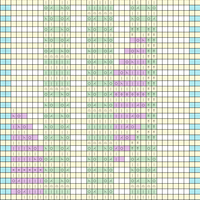 Bamboo leaves swatch