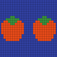 small tomatoes (16 repeat pattern)