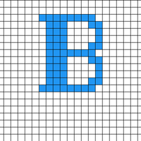 B