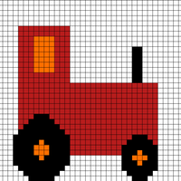 Red tractor