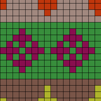 Forest Fair Sleeve Chart