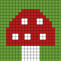 Mushroom in grass