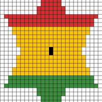 Final Design - Smaller Star for Scarf #2