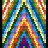 Copy of rainbow size m separated
