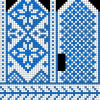 Copy of Norwegian-style mittens