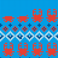 Copy of whale sweater cuff chart