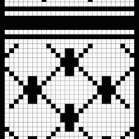 Keffiyeh Colorwork Chart