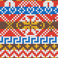 fair isle experimenting