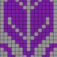 leaf pattern for beanie