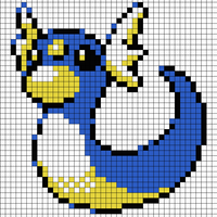 Dratini - 147 - PKMN Silver