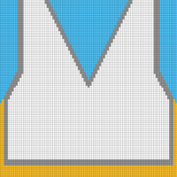 black border