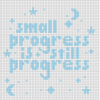 Copy of progress lettering