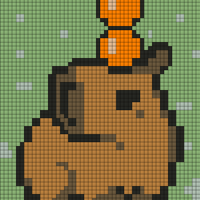 Copy of Capybara, Orange