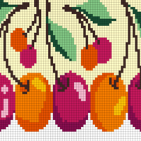 Cherry Curtain