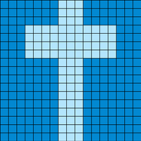 Single Cross Prayer Square 3 Side 2