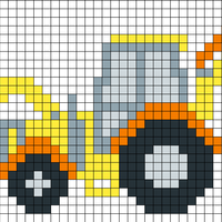 Dump Truck Duplicate Stitch