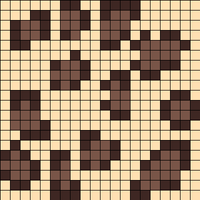 Leopard coaster
