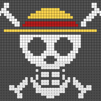 Straw hat banner