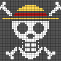 Straw hat banner