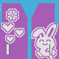 purple cloud vest