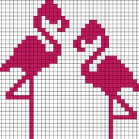 Flamingo tapestry