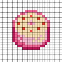 Pink Cake Square