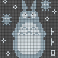 Copy of Totoro hot water bottle cover