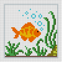fishes colorized and altered