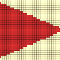 Triangle Flag Plus M