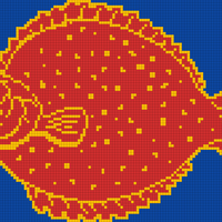 fish rug