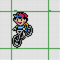 ness on a bike