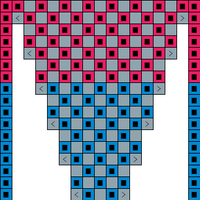 The Crossing Thumb Gusset Chart