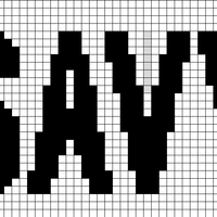 Copy of alphabet for bunting or smth