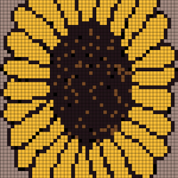 Huge sunflower 60 x 80