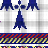 Blanche Hermine pattern