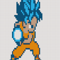 blue hair pixel goku.png