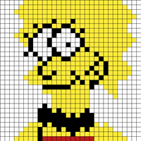 Tapestry Lisa Simpson
